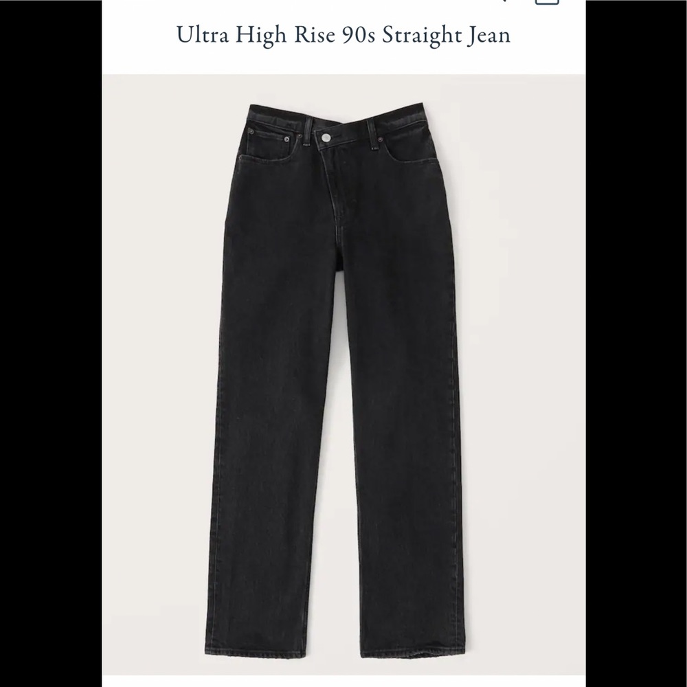 Abercrombie & Fitch 90’s Straight Ultra High Rise